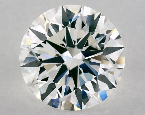 GIA 4.01 Carat F-VS1 Excellent Cut Round Diamond