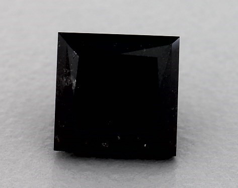 GIA 2.19 Carat Fancy Black-CO Princess Cut Diamond
