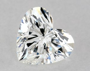 GIA 0.81 Carat G-VS2 Ideal Cut Heart Diamond