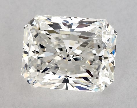 GIA 1.00 Carat H-VVS1 Ideal Cut Radiant Diamond