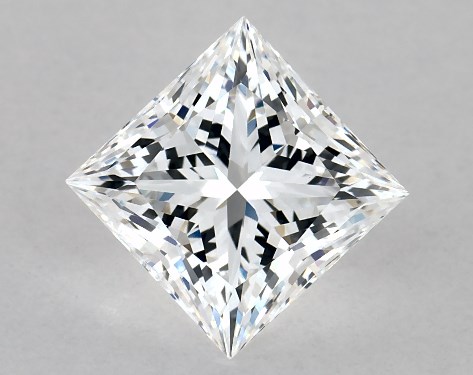 GIA 1.59 Carat E-VS1 Ideal Cut Princess Lab-Grown Diamond