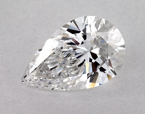 IGI 1.58 Carat E-VS2 Ideal Cut Pear Lab-Grown Diamond