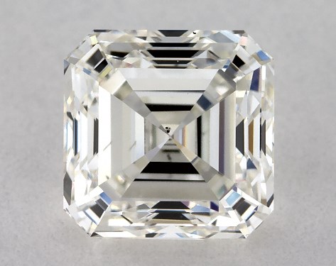 IGI 1.00 Carat H-VS2 Very Good Cut Asscher Diamond