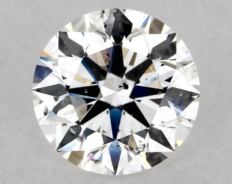 GIA 1.00 Carat E-SI2 Excellent Cut Round Diamond