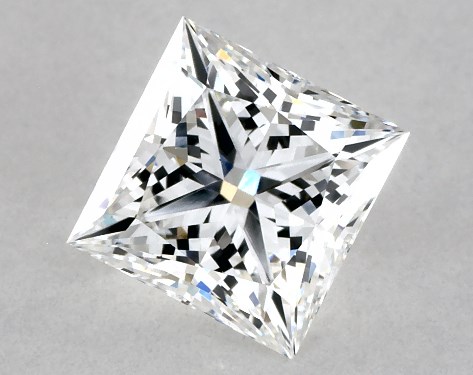 GIA 1.54 Carat E-VS1 Ideal Cut Princess Lab-Grown Diamond