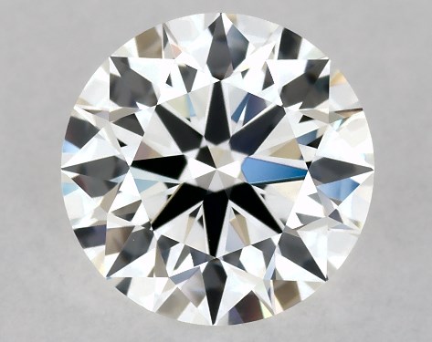 This Lab-Grown diamond 1.62 carat round G color VS1 clarity has Ideal proportions and a diamond grading report from IGI