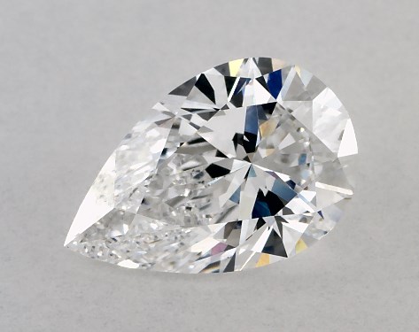 GIA 1.50 Carat D-VS1 Ideal Cut Pear Lab-Grown Diamond