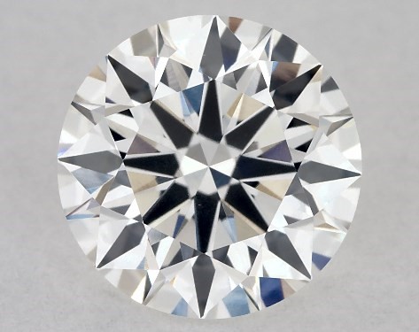 GIA 1.01 Carat F-SI1 True Hearts<sup>TM</sup> Cut Round Diamond