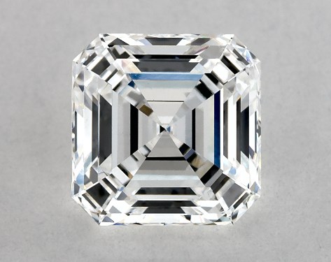 GIA 2.01 Carat D-VS1 Ideal Cut Asscher Lab-Grown Diamond