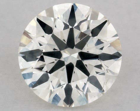 IGI 0.38 Carat J-SI1 Excellent Cut Round Diamond