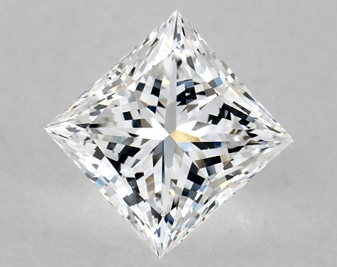 GIA 1.53 Carat E-VS1 Ideal Cut Princess Lab-Grown Diamond