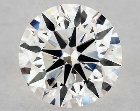 GIA 2.01 Carat H-VS2 Excellent Cut Round Diamond