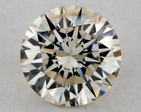 This 1.26 carat round diamond K color VS1 clarity has Excellent proportions and a diamond grading report from IGI