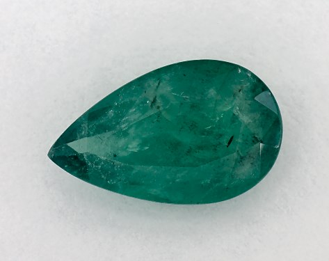 2.38 Carat Pear Natural Green Emerald