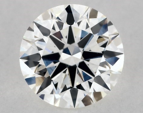 GIA 1.01 Carat H-VS1 True Hearts<sup>TM</sup> Cut Round Diamond