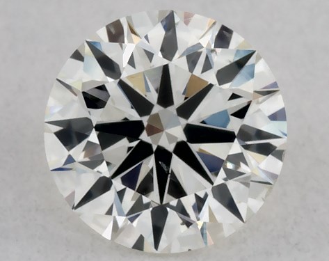 IGI 0.30 Carat H-SI1 Excellent Cut Round Diamond