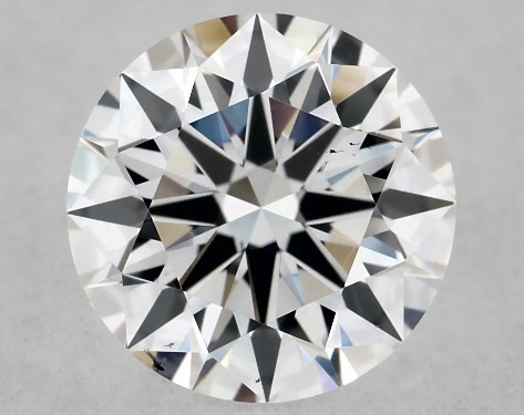 GIA 1.00 Carat D-SI1 True Hearts<sup>TM</sup> Cut Round Diamond