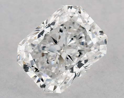 GIA 1.52 Carat D-VS1 Ideal Cut Radiant Lab-Grown Diamond