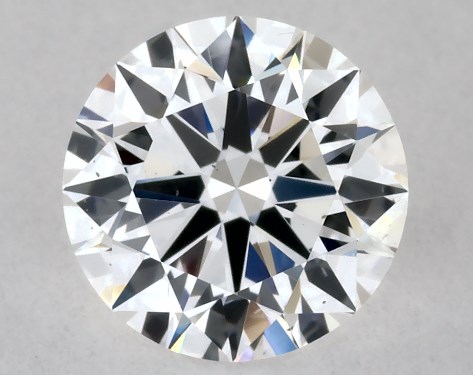 GIA 1.01 Carat E-SI1 Excellent Cut Round Diamond