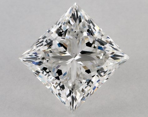 IGI 1.51 Carat F-VS2 Ideal Cut Princess Lab-Grown Diamond