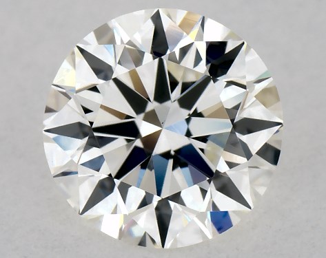 This 0.91 carat round diamond I color VS1 clarity has Excellent proportions and a diamond grading report from GIA