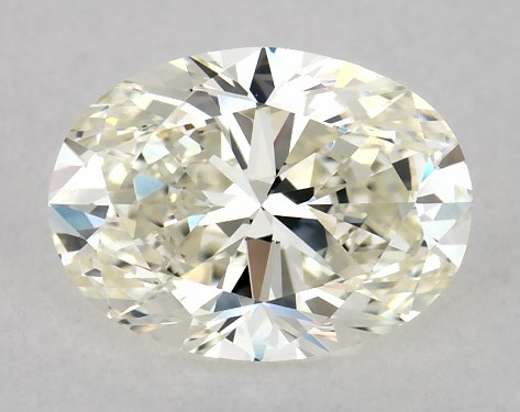 This 1.2 carat oval diamond J color VVS2 clarity has Very Good proportions and a diamond grading report from IGI