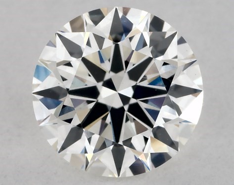 GIA 1.05 Carat H-VS1 True Hearts<sup>TM</sup> Cut Round Diamond