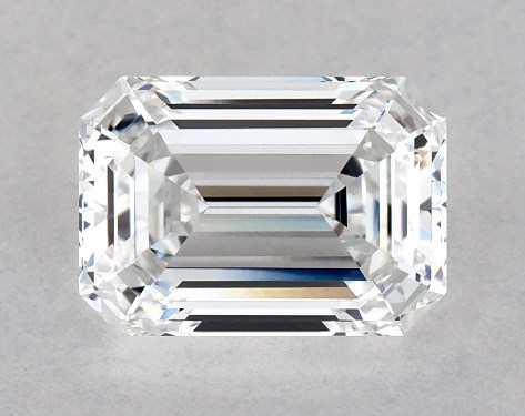 GIA 1.53 Carat D-VVS2 Ideal Cut Emerald Lab-Grown Diamond