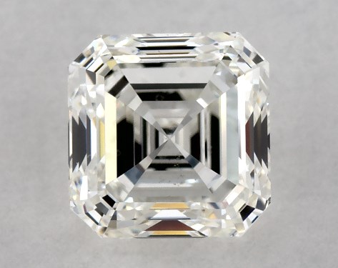 GIA 1.00 Carat H-VS2 Good Cut Asscher Diamond