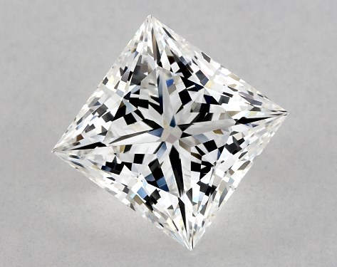 GIA 1.53 Carat E-VS1 Ideal Cut Princess Lab-Grown Diamond