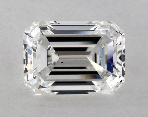 IGI 1.59 Carat D-VS1 Excellent Cut Emerald Lab-Grown Diamond