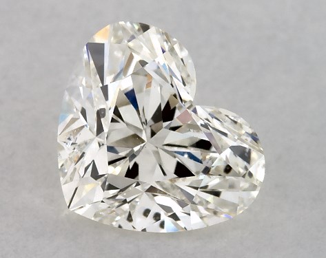 IGI 1.01 Carat H-SI1 Very Good Cut Heart Diamond