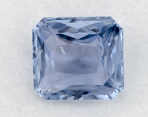 2.19 Carat Radiant Natural Blue Sapphire