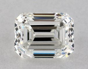 GIA 0.81 Carat G-VS2 Very Good Cut Emerald Diamond