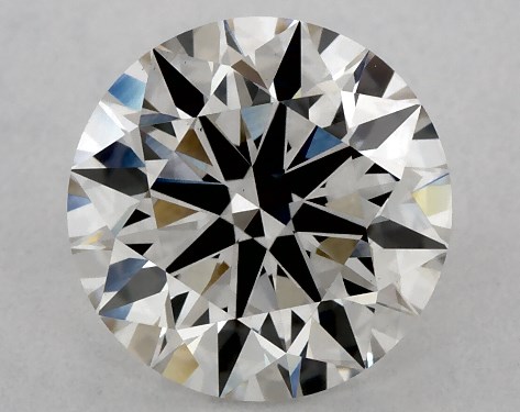This Lab-Grown diamond 1.55 carat round G color VS1 clarity has Ideal proportions and a diamond grading report from IGI