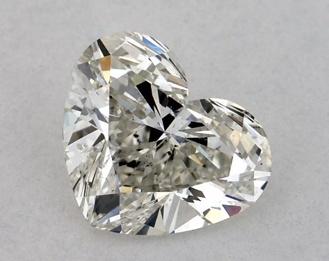 IGI 1.01 Carat H-SI1 Very Good Cut Heart Diamond