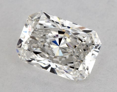 IGI 1.54 Carat F-VS1 Ideal Cut Radiant Lab-Grown Diamond