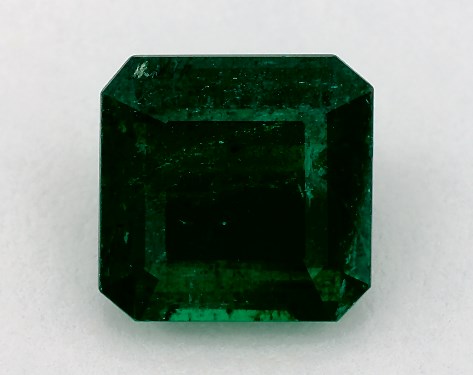 2.31 Carat Asscher Natural Green Emerald