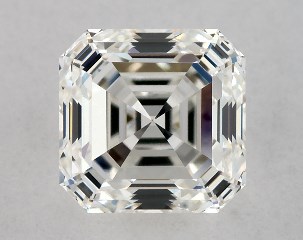 GIA 0.74 Carat H-IF Very Good Cut Asscher Diamond