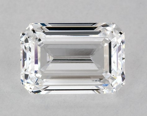 GIA 1.50 Carat D-VVS2 Ideal Cut Emerald Lab-Grown Diamond