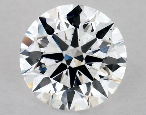 This Lab-Grown diamond 1.14 carat round E color VS2 clarity has Ideal proportions and a diamond grading report from IGI