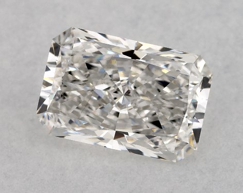 IGI 1.52 Carat F-VS1 Ideal Cut Radiant Lab-Grown Diamond