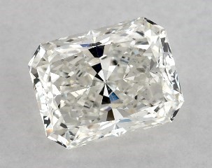 GIA 1.02 Carat H-SI1 Very Good Cut Radiant Diamond