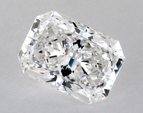 GIA 4.17 Carat F-VVS2 Ideal Cut Radiant Lab-Grown Diamond-26017675