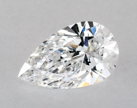 GIA 1.51 Carat D-VS1 Ideal Cut Pear Lab-Grown Diamond