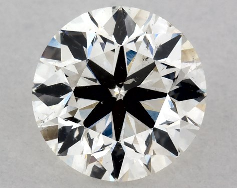 IGI 1.00 Carat H-SI1 Very Good Cut Round Diamond