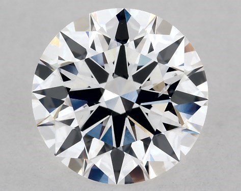 GIA 1.00 Carat D-SI1 True Hearts<sup>TM</sup> Cut Round Diamond