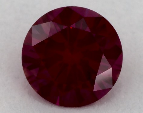 IGI 1.05 Carat Fancy Vivid Purple-VVS2 Round Cut Lab-Grown Diamond