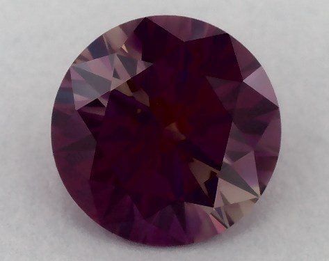 IGI 1.05 Carat Fancy Vivid Purple-VS1 Round Cut Lab-Grown Diamond