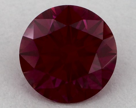 IGI 1.12 Carat Fancy Vivid Purple-VS1 Round Cut Lab-Grown Diamond